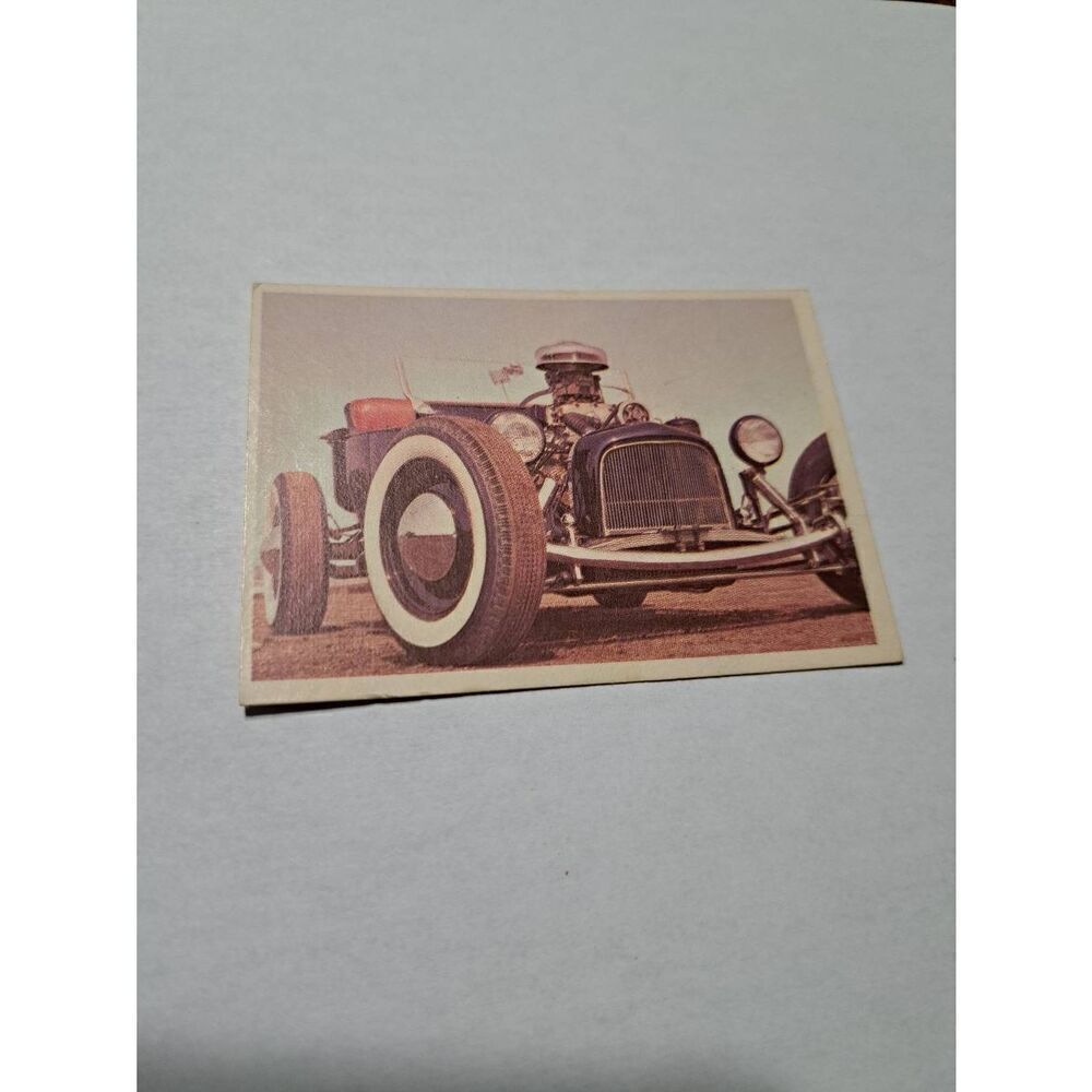 Vintage 1965 Hot Rod Magazine Card #5 Spec Sheet 1925 "T" Roadster Trading Card
